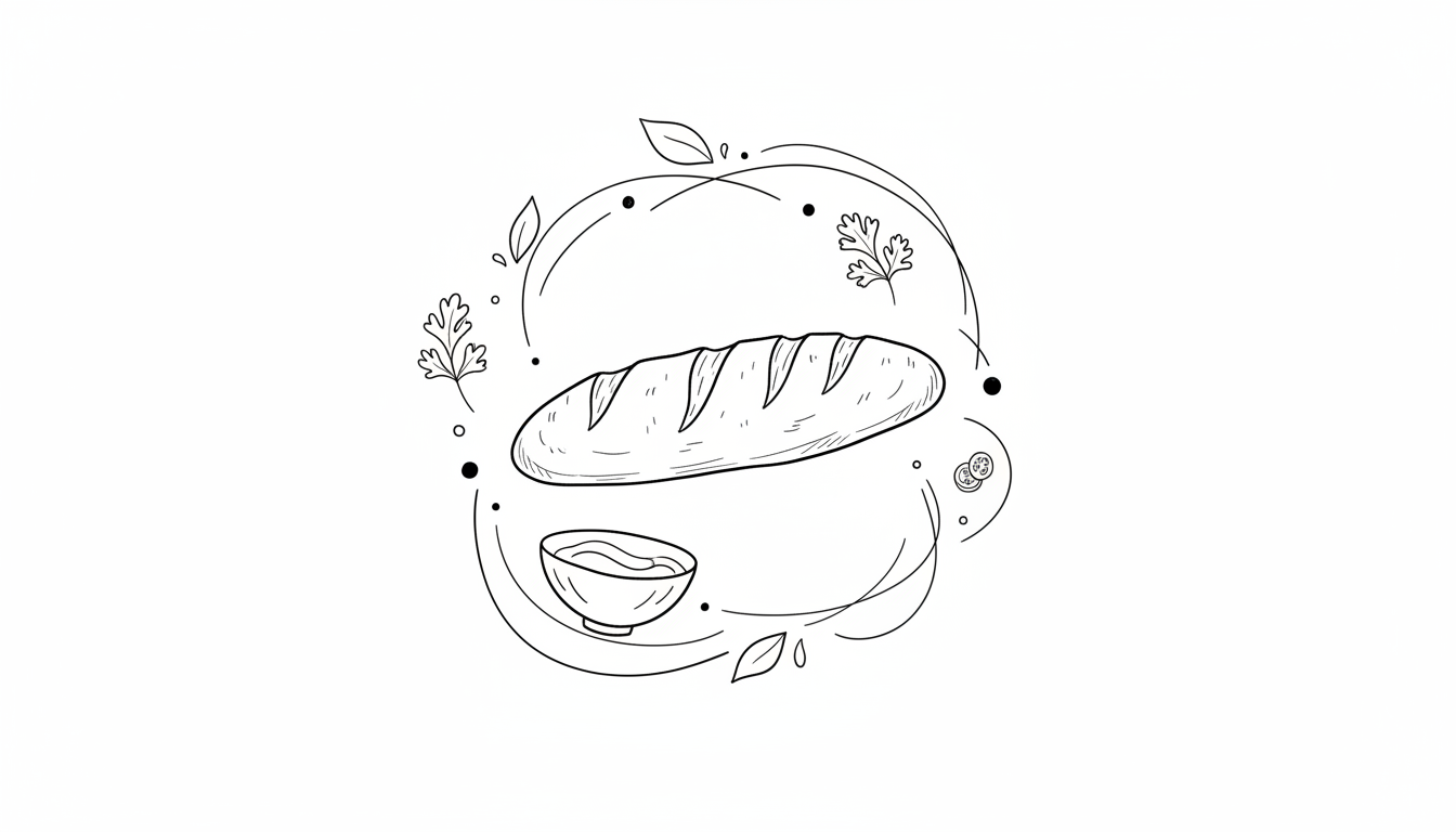 「Bánh mì」の語源、発音、そして歴史的進化